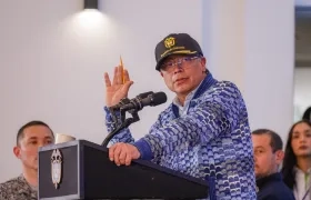 El Presidente Gustavo Petro.