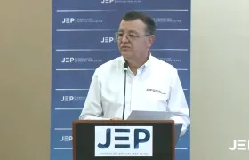 El presidente de la Justicia Especial de Paz, Alejandro Ramelli Arteaga.