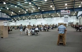 Imagen de referencia de una votación en Colombia.
