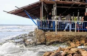 Erosión costera en Santa Verónica.