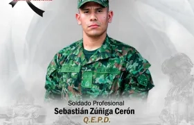 Soldado fallecido en combates con disidencias