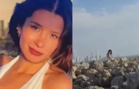 Tatiana Hernández desapareció después de ser vista sentada en espolones en la avenida Santander. 