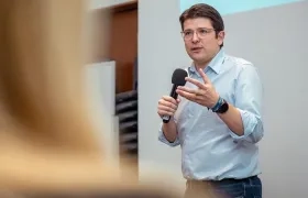 El precandidato Miguel Uribe Turbay.