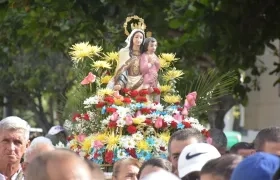 Celebración de la Virgen del Carmen.