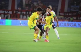 Yimmi Chará, capitán de Junior ante Huila.