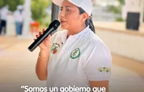 Nera Robles, alcaldesa de Albania.