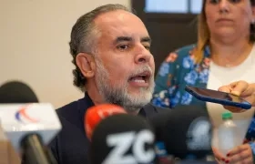 Armando Benedetti, ministro del Interior. 