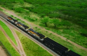 Transporte de carbón de Cerrejón.