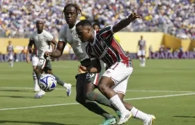 Jhon Arias durante el partido de semifinal del Mundial de Clubes contra el Chelsea. 
