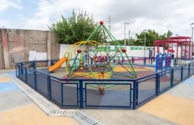 Nuevo parque entregado en Maicao, La Guajira, por Findeter.
