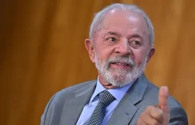 Luiz Inácio Lula da Silva, presidente de Brasil.