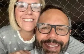 Mariana González y su esposo Rafael Tudares.