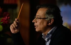 El Presidente Gustavo Petro.