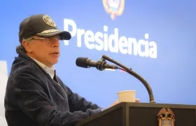El Presidente Gustavo Petro.