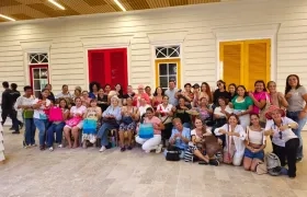 Club de Tejedoras en Puerto Colombia. 