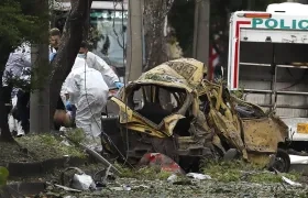 Atentado en Cali.