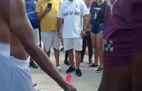 Lugar donde quedó el cuerpo sin vida.