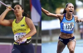 Valentina Barrios Bornacelly y Marleth Ospino.