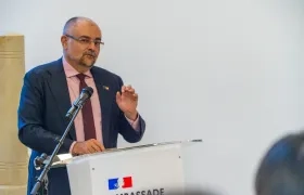 El embajador de la Unión Europea (UE) en Colombia, Gilles Bertrand.