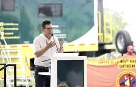 César Loza, presidente de la USO.