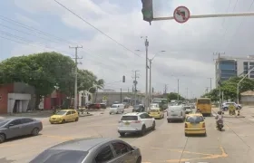 Calle 72 con la Vía 40.