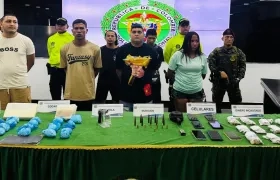 Capturados en Las Gardenias. 