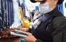 Celulares encontrados al interior de la cárcel. 