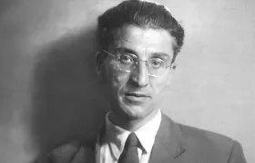  Poeta italiano Cesare Pavese.