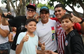 El Alcalde Alex Char.