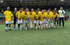 Selección Colombia de Amputados.