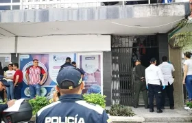 Lugar donde fue encontrado el cuerpo.