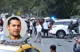 Lugar donde sucedió el accidente.