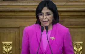 Delcy Rodríguez, vicepresidenta venezolana.
