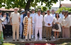 El Presidente, la vicepresidenta y parte del gabinete