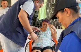 Imagen de la atención de los equipos.