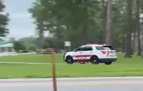 Autoridades llegaron al lugar para controlar la situación.
