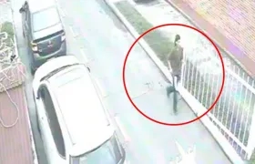 El menor el día del atentado.