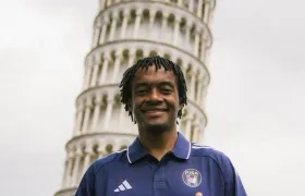 Juan Guillermo Cuadrado, nuevo jugador del Pisa.