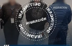 El colombiano fue inadmitido por migración ecuatoriana.
