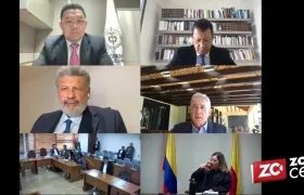 Audiencia de Álvaro Uribe.