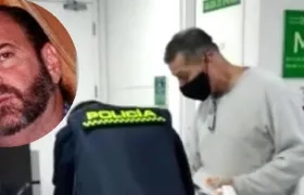 Alfredo Correa y Javier Valle, cuando fue deportado por Estados Unidos.