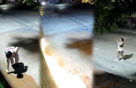 La ‘Chuky’ le echaba candela a los negocios y ‘Puca’ grababa