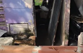 Lugar donde sucedió el crimen.