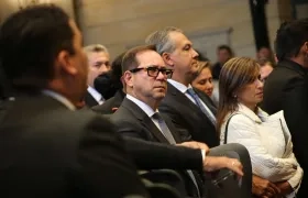 Lidio García, presidente del Senado.