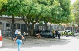 Fachada de Medicina Legal, en Barranquilla. 