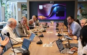 Imagen de la reunión.