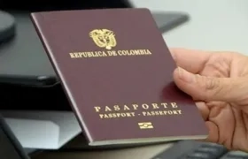 Pasaporte en Colombia. 