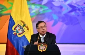 El Presidente Gustavo Petro.