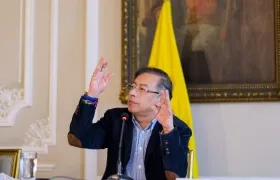 El Presidente Gustavo Petro.