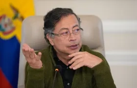 El Presidente Gustavo Petro.